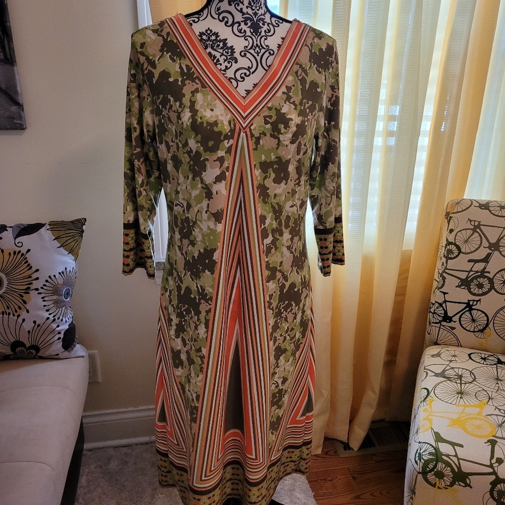 Ashley Stewart Army Fatigue Dress